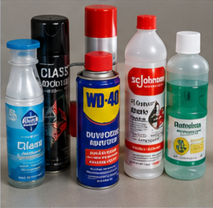 Everyday dangerous goods products transported under Limited Quantity ADR rules